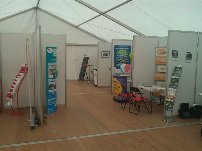 tente pour Salon immobilier prés du Havre